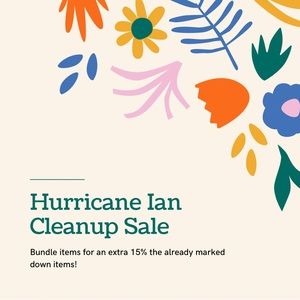 Hurricane Ian Cleanup Sale